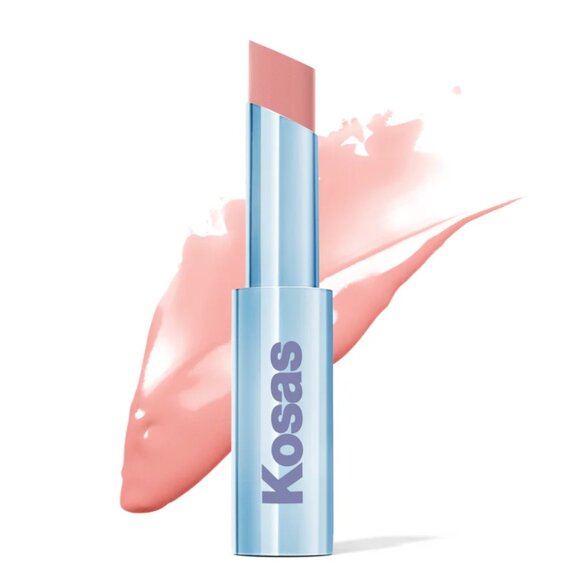 Kosas Wet Stick Moisturizing Lip Shine | Baby Rose (Neutral Light Pink) | NEW - Picture 1 of 4